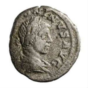 Münze, Denar, 219 n. Chr.