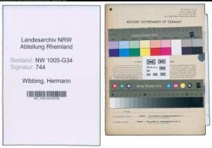 Entnazifizierung Hermann Wibbing , geb. 27.09.1893 (Zahnarzt)