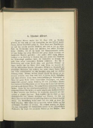 4. Theodor Körner.