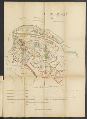 Tafel VIII. Uebersichts-Karte II