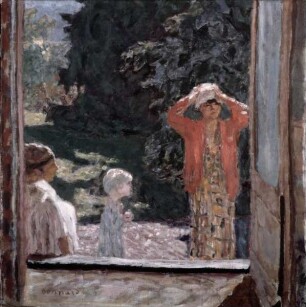 Vor dem Fenster