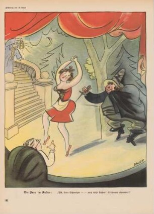 "Die Frau im Kasten"