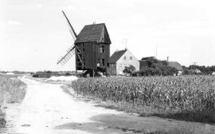 Großtreben-Zwethau-Rosenfeld. Blick zur Bockmühle