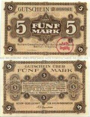 Agfa, 5 Mark