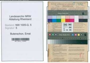 Entnazifizierung Ernst Butenschon , geb. 28.12.1895 (Kaufmann)
