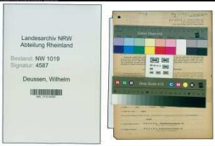 Entnazifizierung Wilhelm Deussen , geb. 03.05.1904 (Fahrer)