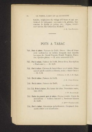 Pots a tabac