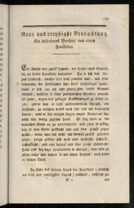 179-195, Neun und dreyßigste - Vierzigste Beobachtung.