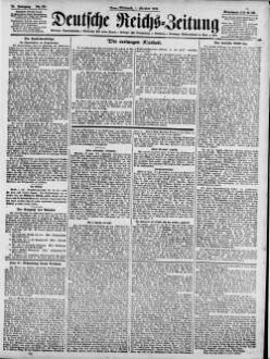 Deutsche Reichs-Zeitung. 1871-1934