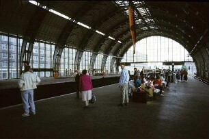 Berlin-Mitte. S-Bahnstation Alexanderplatz