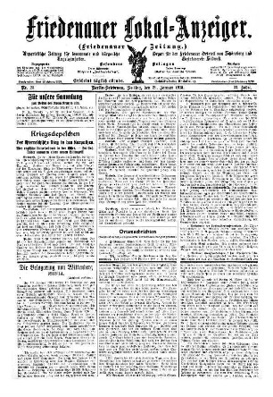 Nr. 25, 29.01.1915