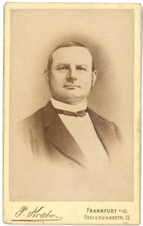 Strasser, Carl Ludwig (1817–1890), evang. Pfarrer in Güldendorf