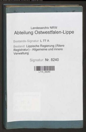 Straßenbau.- Straßenzug II.- Distrikt 4 Liemer Turm - Marktplatz zu Lemgo