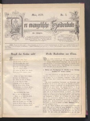Nr. 3. März 1879