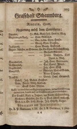 Grafschaft Schaumburg.