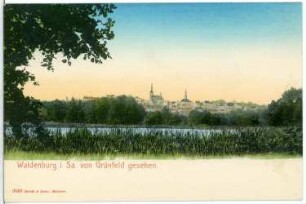 Waldenburg. Blick von Grünfeld