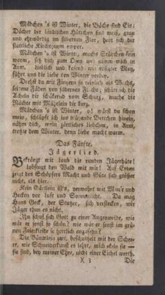 Das Fünfte. Jägerlied.