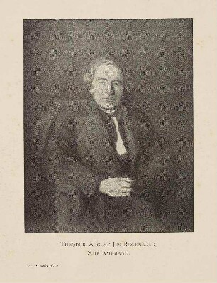 Bildnis von Theodor August Jes Regenburg (1815-1895)