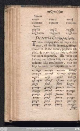 De tertia Coniugatione.