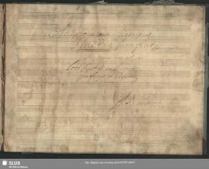Vespers. Excerpts - Mus.3480-E-23 : Coro, orch; BemN VIII.5/7
