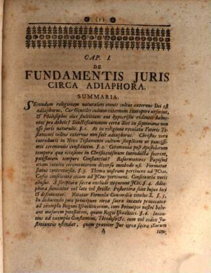 Dissertatio iuris publici inauguralis ... de iure principis circa adiaphora
