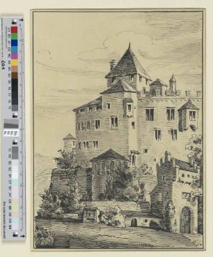 Schloss Proesels. [Außenansicht]