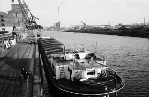 Karlsruhe: Rheinhafen vom Kran aus