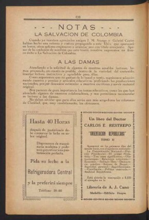 La salvación de Colombia