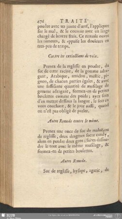 Autre Remede contre le même