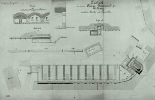 Projekt zu einem Kriegs-Kasernement für 150 Mann auf der Festung Königstein : Königstein, Festung