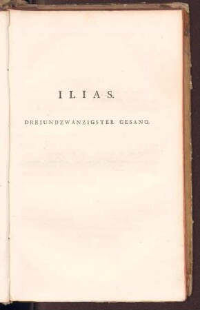Dreiundzwanzigster Gesang
