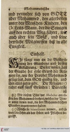 Einhalt