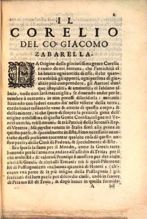Il Corelio : dove si vedono le origini di Este ...