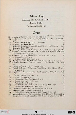 Orte (Nr. 571-649)