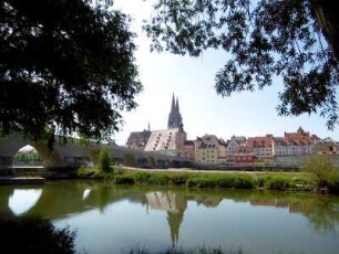 Regensburg: Altstadtpanorama