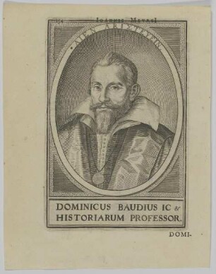 Bildnis des Dominicus Baudius