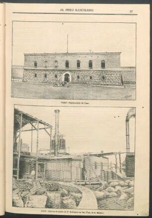 [Fotografía de] Perú - Penitenciaría de Lima.