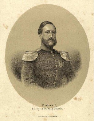 Bildnis von Friedrich (VIII.) (1829-1880), Herzog von Schleswig-Holstein-Sonderburg-Augustenburg