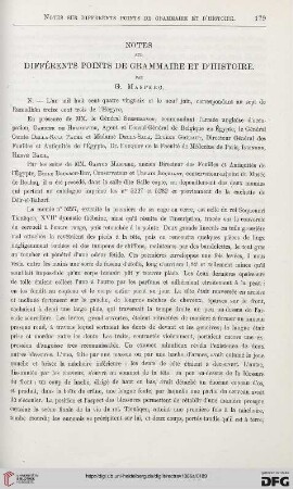 8: Notes sur différents points de grammaire et d'histoire, [3]