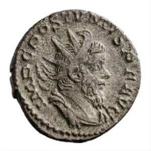 Münze, Antoninian, 260 - 269 n. Chr.