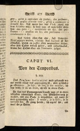 278-287, Caput VI.