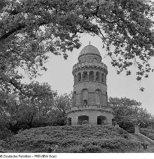 Bergen. Ernst-Moritz-Arndt-Turm auf dem Rugard