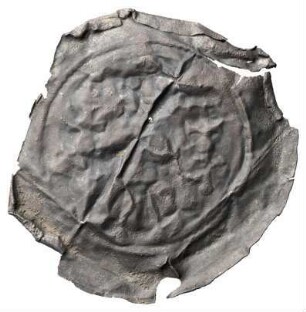 Fundmünze, Brakteat, 1200 - 1230