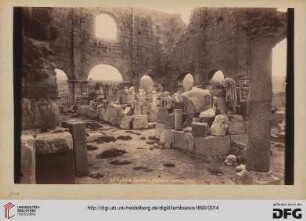Praetorium, fortifications intérieur
