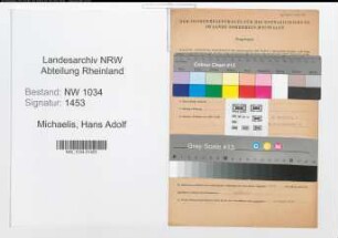 Entnazifizierung Hans Adolf Michaelis , geb. 03.11.1898 (Oberstleutnant)