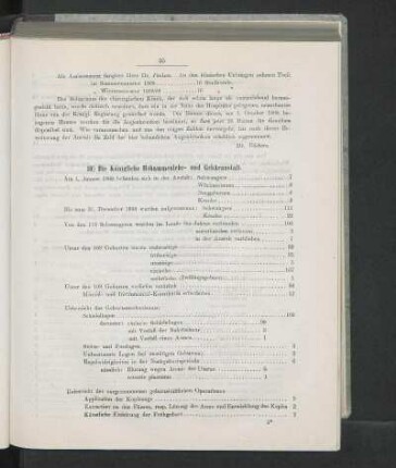 10) Die Königliche Hebammenlehr- und Gebäranstalt.