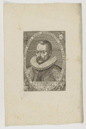 Bildnis des Hieronymus Kress vom Kressenstein