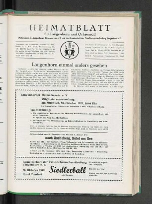 Langenhorn einmal anders gesehen
