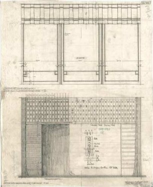 Fischer, Theodor; Heilbronn; Stadt-Theater - Zwischenakt - Vorhang (Ansichten)