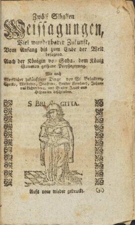 Zwölf Sibyllen Weissagungen